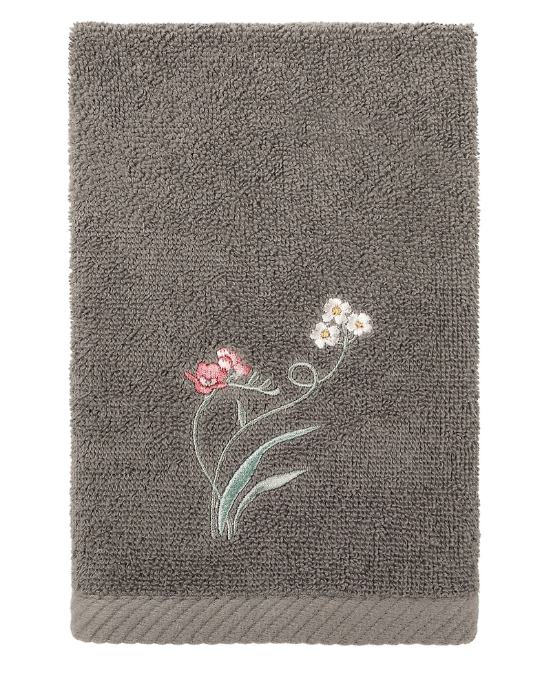 Linum Home Turkish Cotton Stella Embellished -Pc. Bath Towel Set