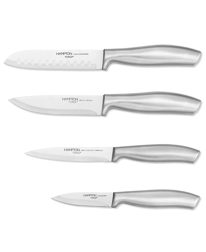 Hampton Forge 5 Piece Kobe Utility Cutlery Block Set In Cb