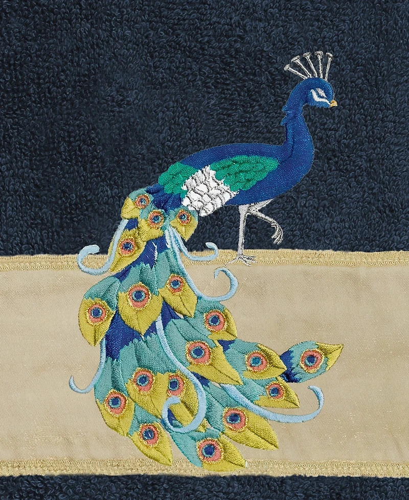 Linum Home Turkish Cotton Penelope Embellished 2-Pc. Hand Towel Set