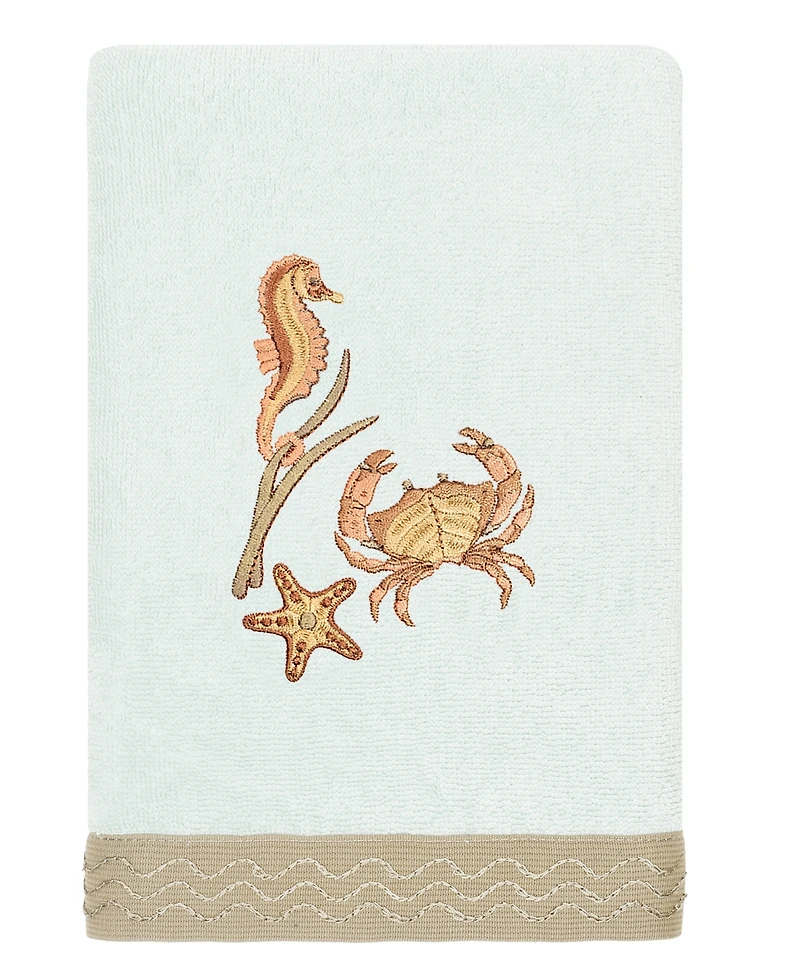 Linum Home Turkish Cotton Aaron Embellished -Pc. Bath Towel Set