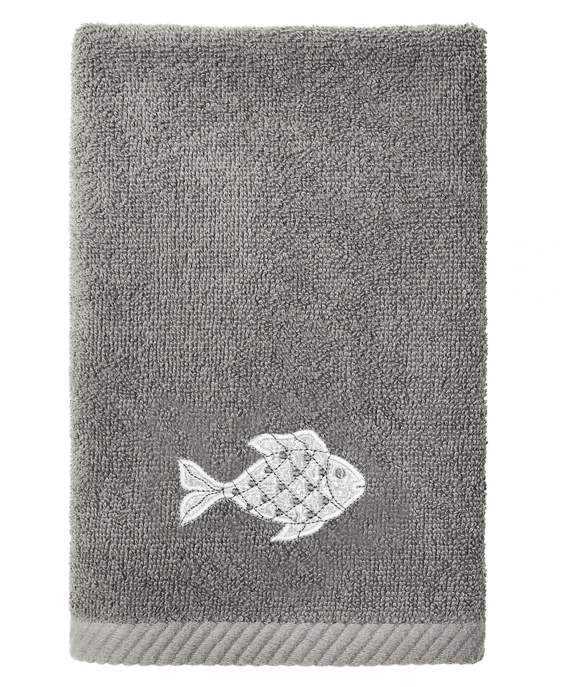 Linum Home Turkish Cotton Figi Embellished -Pc. Bath Towel Set