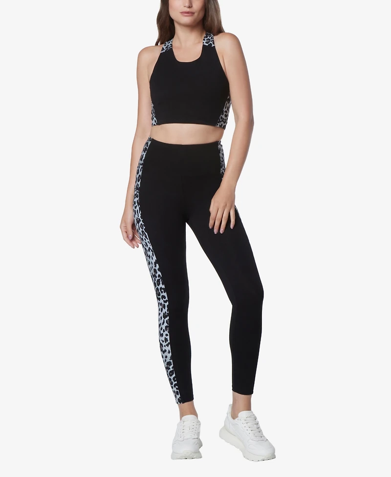 Andrew Marc Sport Women's Printed 7/8 Leggings