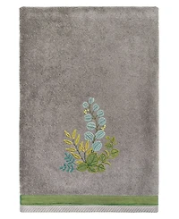 Linum Home Turkish Cotton Botanica Embellished -Pc. Bath Towel Set