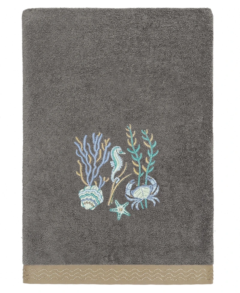 Linum Home Turkish Cotton Aaron Embellished -Pc. Bath Towel Set