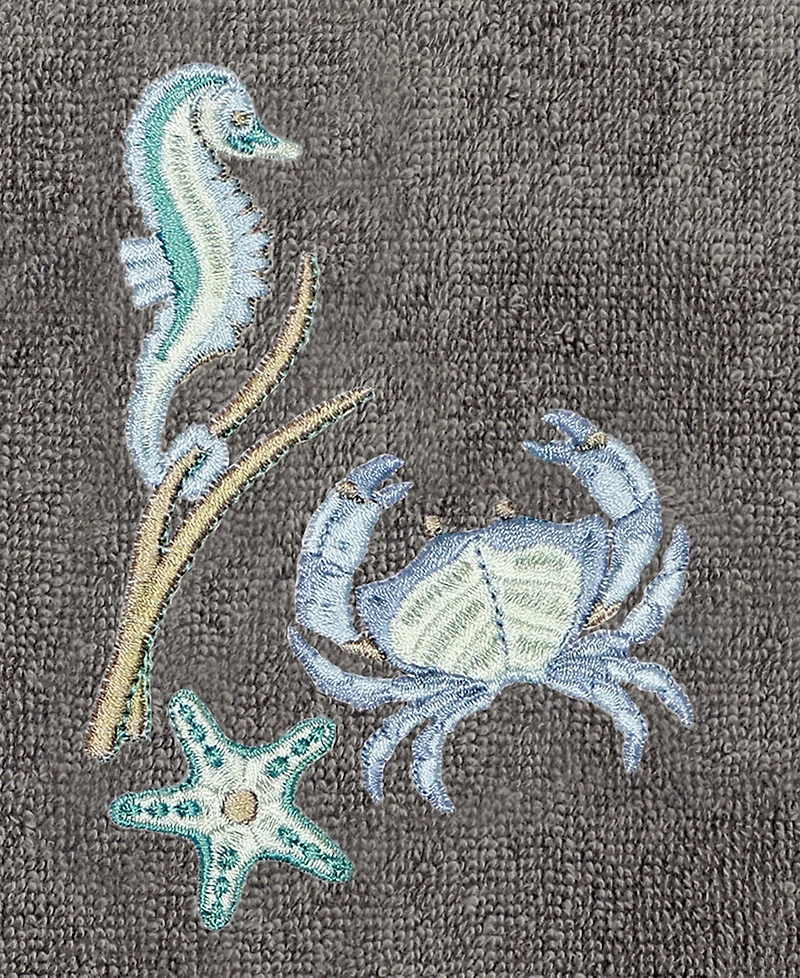 Linum Home Turkish Cotton Aaron Embellished -Pc. Bath Towel Set