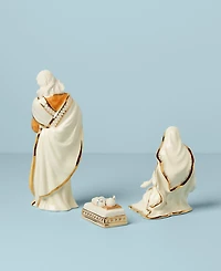 Lenox First Blessing Nativity 3 Piece Holy Family Figurine Set