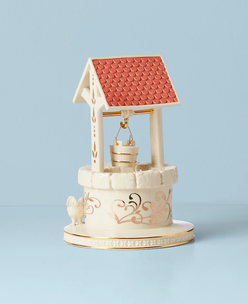 First Blessing Nativity Water Well Figurine