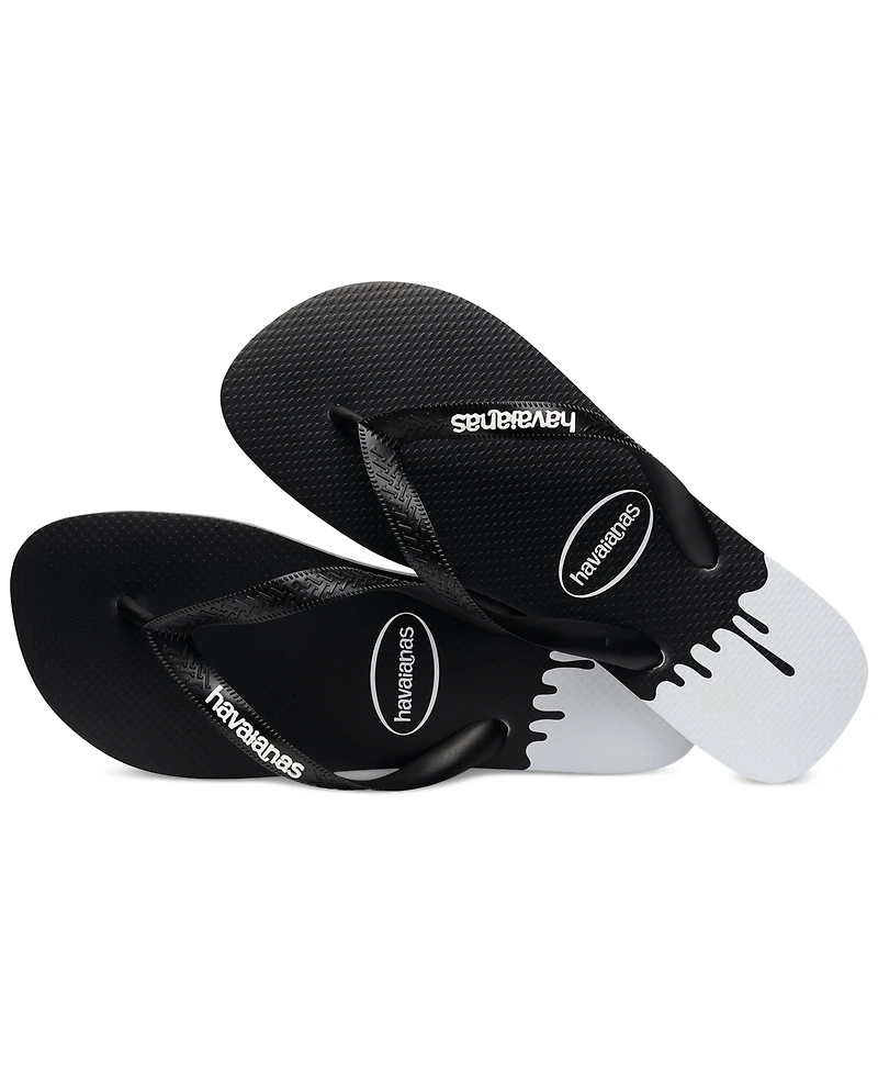 Havaianas Men's Top Ink Pattern Flip-Flop Sandal