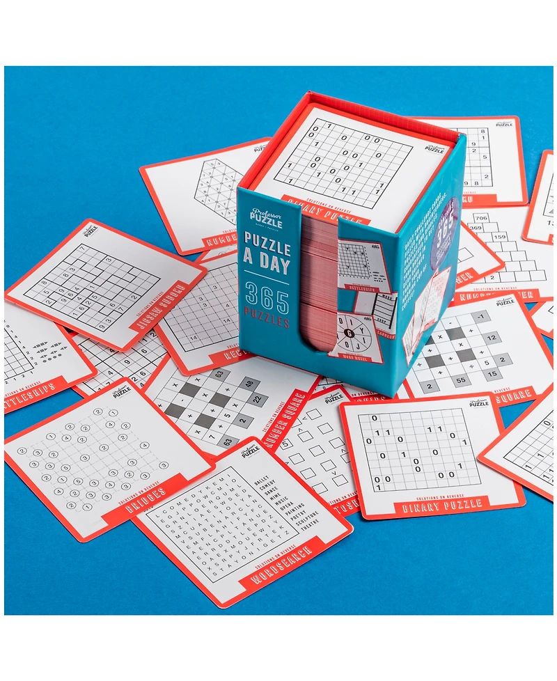 Professor Puzzle a Day Set, 368 Piece