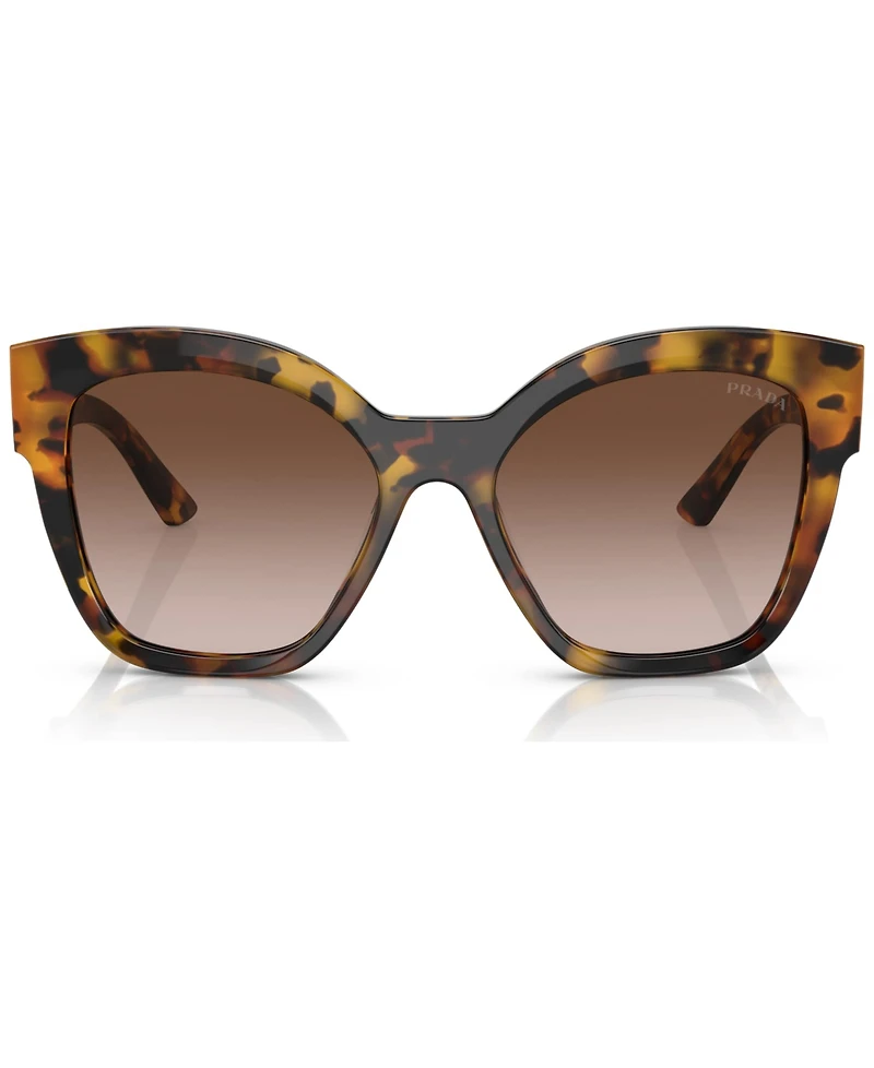 Prada Low Bridge Square Women's Sunglasses, Pr 17ZSF