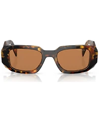 Prada Low Bridge Rectangular Women's Sunglasses, Pr 17WSF