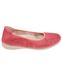 Gc Shoes Women's Kiana Perforated Round Toe Flats