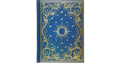 Celestial Blue and Gold Embossed Paper Bound Journal (6" x 8") by Peter Pauper Press