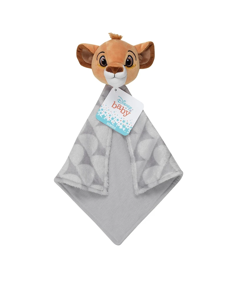 Lambs & Ivy Disney Baby The Lion King Lovey Gray Plush Security Blanket