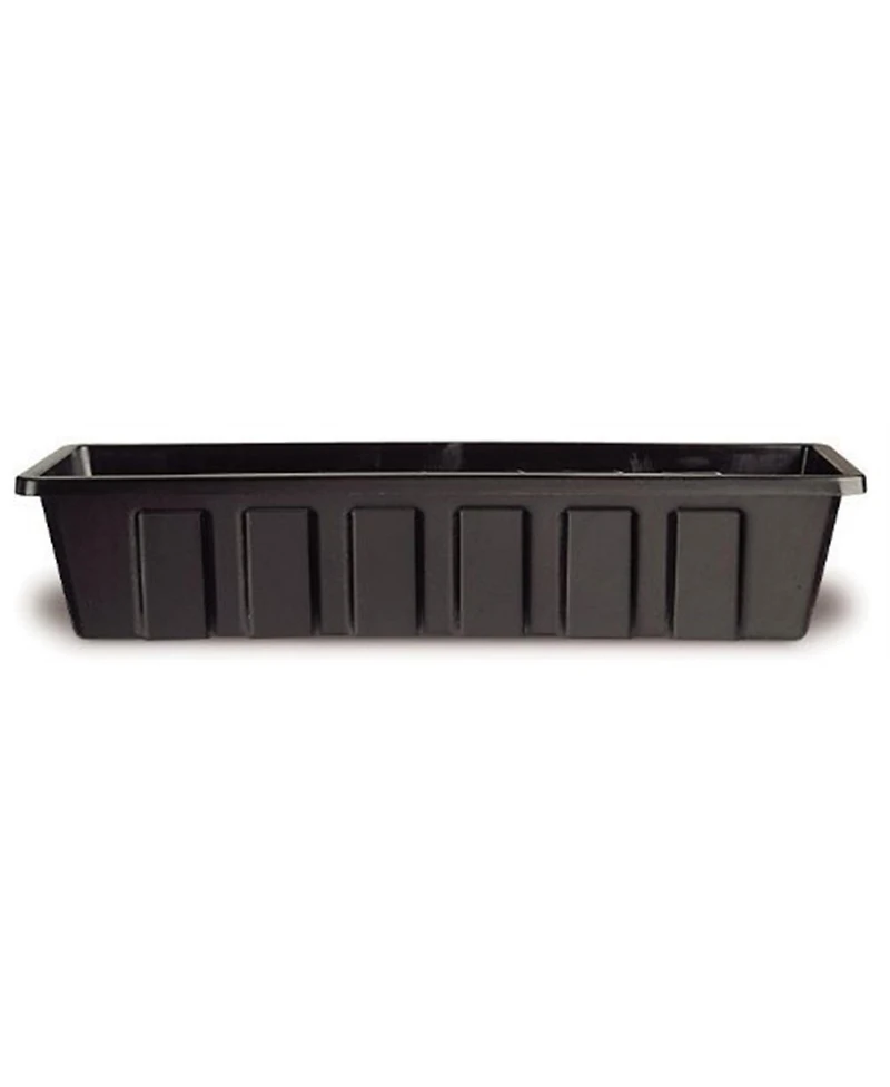 Novelty Polypro Plastic Flower Box Liner, 24 Inches Black