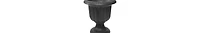 Novelty Classic Urn Garden Pot/Planter, Plastic, Black - 19 Inch