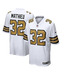 Men's Nike Tyrann Mathieu White New Orleans Saints Player Game Jersey