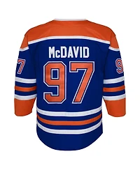 Big Boys Connor McDavid Royal Edmonton Oilers Home Premier Player Jersey