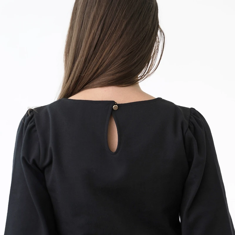 Hope & Henry Women's Fit and Flare Ponte Dress