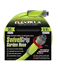Flexzilla Garden Hose with SwivelGrip 50ft x .62inch