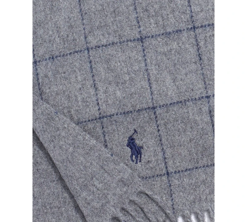 Polo Ralph Lauren Men's Reversible Windowpane Scarf