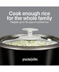 Proctor Silex 16 Cup Rice Cooker and Steamer - 37527