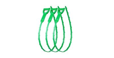 20-Inch Plumbing Snake Drain Clog Remover - 3 Pack