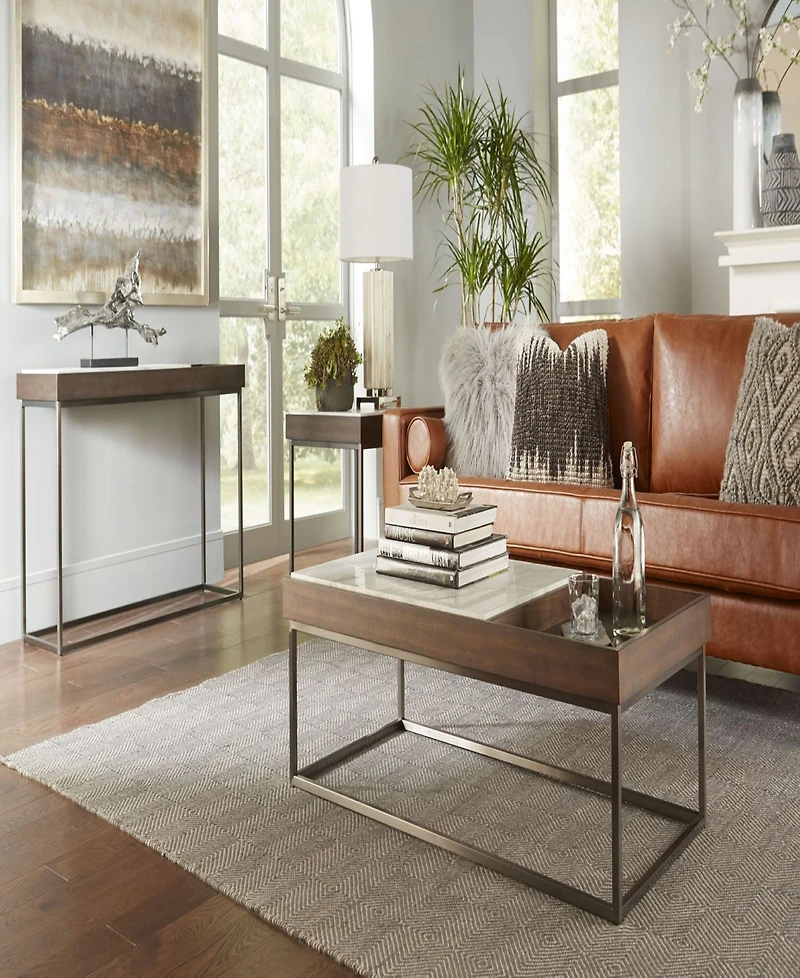 Ennis Marble Console Table