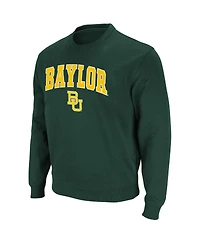 Men's Colosseum Baylor Bears Arch & Logo Pullover Sweatshirt