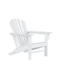 All-Weather Contoured Outdoor Poly Adirondack Chair (Set of 2)