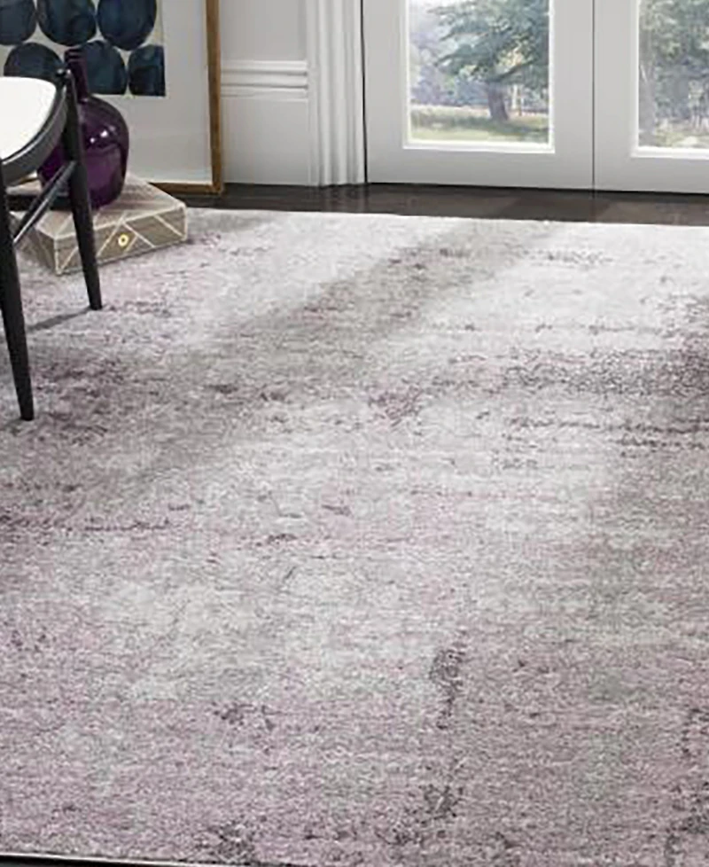 Safavieh Adirondack 130 Light Gray and Purple 9' x 12' Area Rug