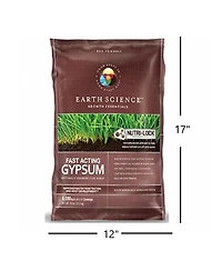Earth Science 11882-80 Fast Acting Gypsum, 25 Lbs
