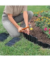 Dalen Products Gardeneer Edge Pound-In Garden and Landscape Edging 16pc