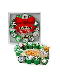 Wabash Valley Farms Popcorn Christmas Advent Wreath 12 Piece, Set