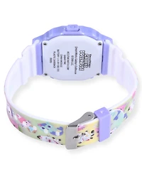 Gabby's Dollhouse Unisex Lilac Silicone Strap Led Touchscreen Watch