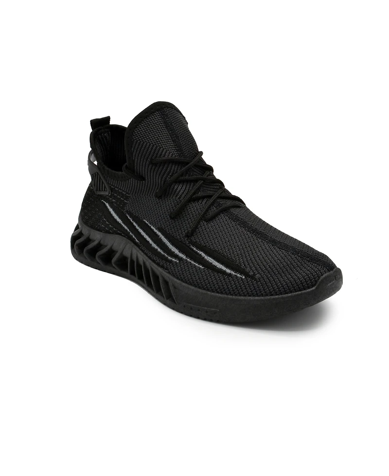 Akademiks Men's Fit 3.0 Knit Jogger Sneakers