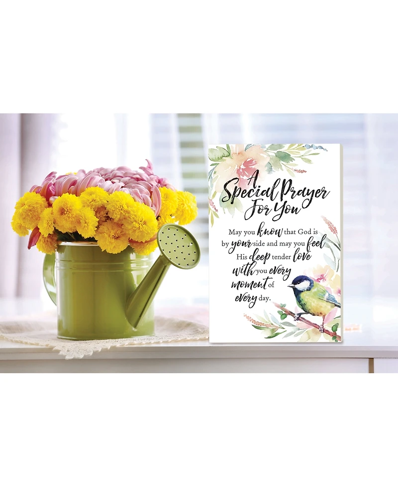 Dexsa a Special Prayer for You Wood Plaque with Easel, 6" x 9"