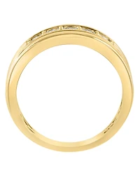 Effy Men's Diamond Ring (1/6 ct. t.w.) Sterling Silver (Also available 14k Gold-Plated Silver)