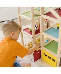 Melissa and Doug Hi-Rise Dollhouse