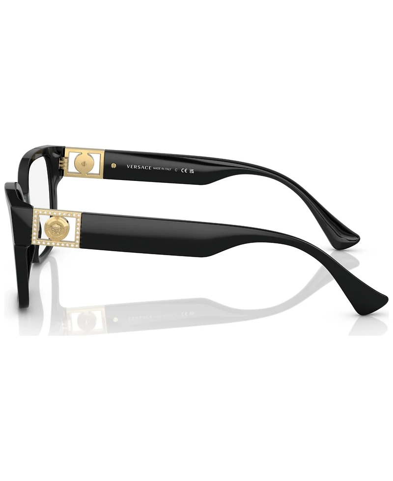 Versace Women's Square Eyeglasses