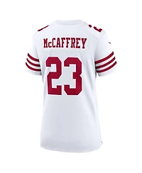 Women's Nike Christian McCaffrey White San Francisco 49ers Game Player Jersey