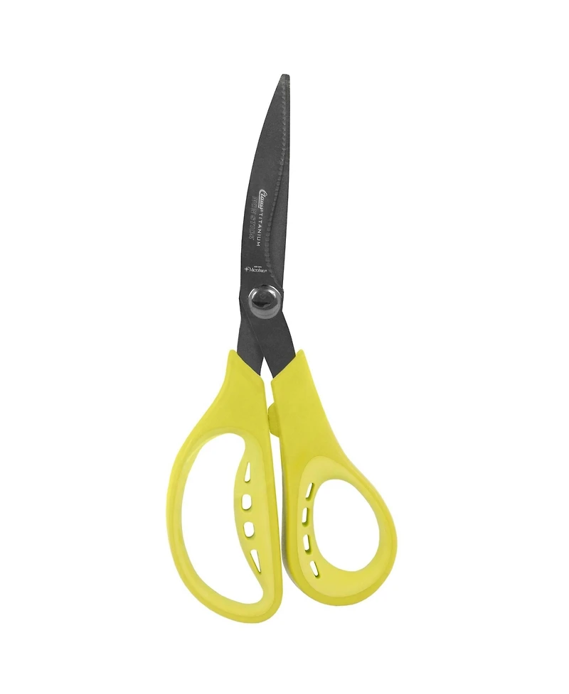 Clauss 18484 Airshoc Titanium Non Stick Garden Shear, Green