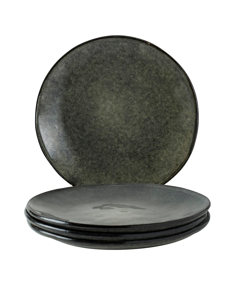 Dutch Rose Amsterdam Dinner Plates, Set of 4