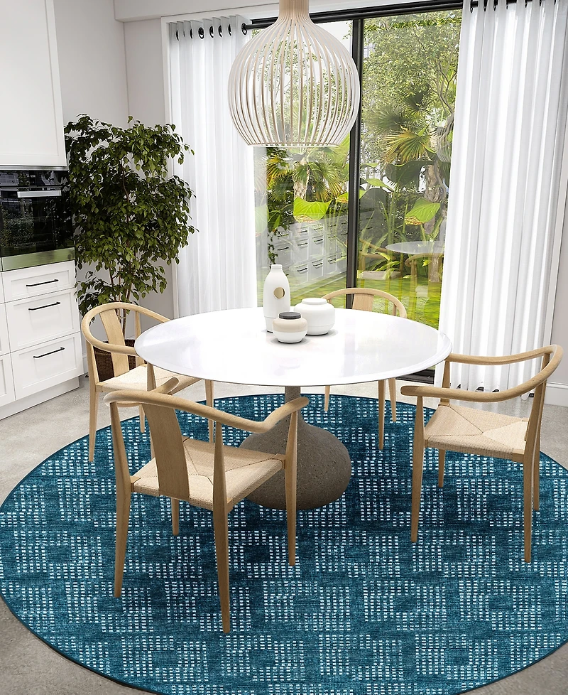 Dalyn Delano Washable DA1 6' x Round Area Rug