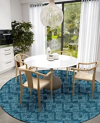 Dalyn Delano Washable DA1 6' x Round Area Rug