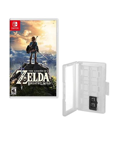 Zelda: Breath of the Wind Game and Game Caddy for Nintendo Switch