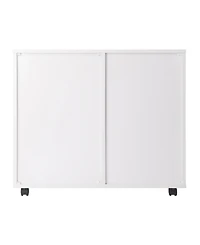 Winsome Halifax 26.3" Wood 2-Drawer Wide Filing Storage Cabinet