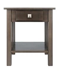 Winsome Stafford 22.05" Wood Accent Table