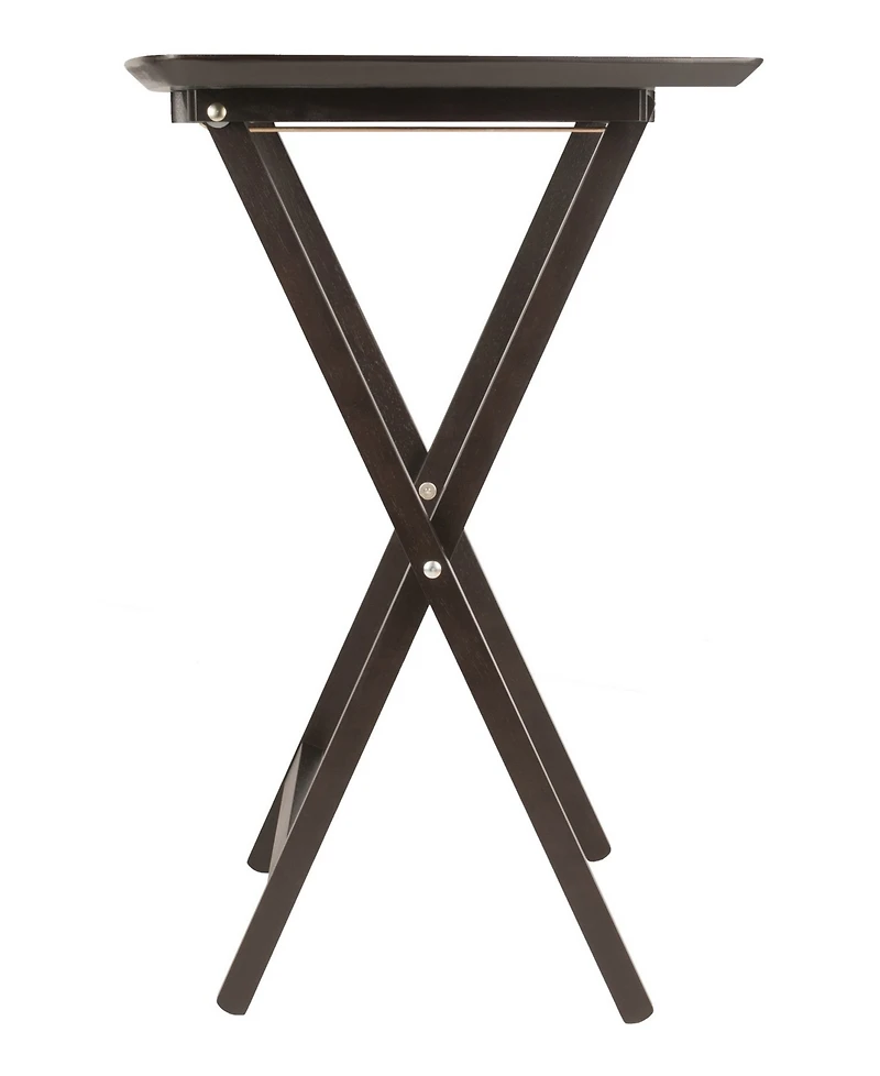 Winsome Anila 5-Piece Wood Snack Table Set