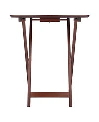 Winsome Darlene 2-Piece Wood Snack Table Set